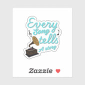 Trending Music Quotes Sticker (Vel)
