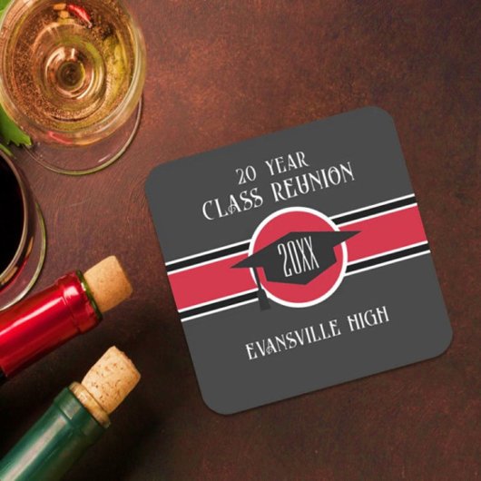 Trending! Nieuwe klasse reünie partij Kartonnen Onderzetters