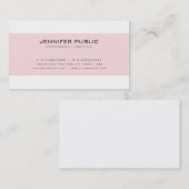 Trending Professional Slanke Moderne Stijlvolle Lu Visitekaartje (Voorkant / Achterkant)