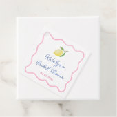 Trending Roze Squiggle Main Squeeze Bruiloftsborre Bedankjes Labels (In situ)