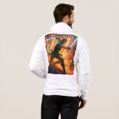 Trending T-shirt - Bella Canvas Full Zip Hoodie (Achterkant volledig)