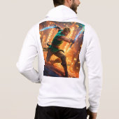 Trending T-shirt - Bella Canvas Full Zip Hoodie (Achterkant)