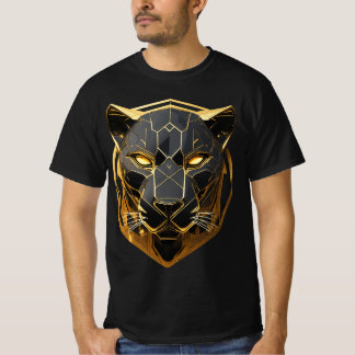 Trending T-shirt Black Panther design bedrukt T-sh