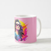 Trending theekopje koffiemok (Voorkant rechts)