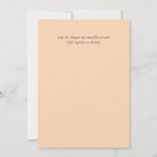 Trending Tropical Leaves Wedding Luau Reception (Achterkant)