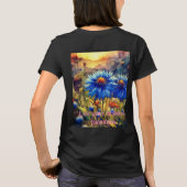 Trending Vrouwen Basic T-Shirt in Nederland (Achterkant)