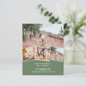 Trending Weddenschap Colors Green Sage Olive BUDGE (Staand voorkant)