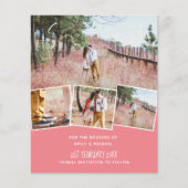 Trending Weddenschap Kleurroze BUDGET Opslaan datu (Voorkant)