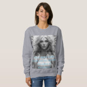 Trending Women's Basic Sweatshirt van Zazzle USA (Voorkant volledig)