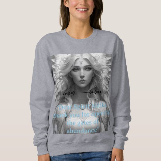 Trending Women's Basic Sweatshirt van Zazzle USA (Voorkant)