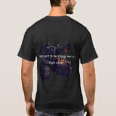 Trending Zazzle Basic Donker T-shirt – Comfort, St (Achterkant)