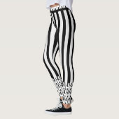 Trending Zebra Chic Monochrome Leggings (Links)
