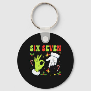 Trending Zes Zeven Kerst Meme 67 Kerstmis Grappige Sleutelhanger