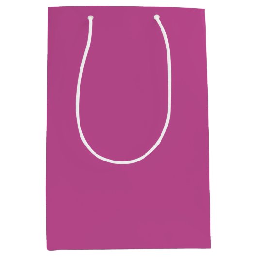 Trendkleur - Berry Medium Gift Bag Medium Cadeauzakje (Voorkant)