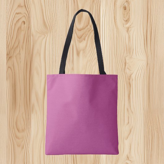 Trendkleur - Berry Pink Canvas tas