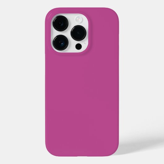 Trendkleur - Berry Pink Case-Mate iPhone Case (Achterkant)