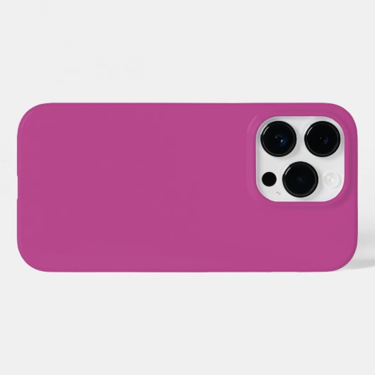 Trendkleur - Berry Pink Case-Mate iPhone Case (Achterkant (horizontaal))