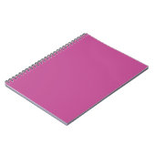 Trendkleur - Berry Pink Notitieboek (Linkerzijde)