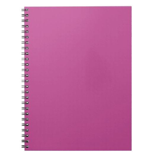 Trendkleur - Berry Pink Notitieboek (Voorkant)