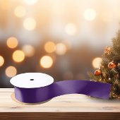 Trendkleur Blauw Paarse Satijnen Lint