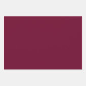 Trendkleur Bourgogne Roze Salie Inpakpapier Vel (Voorkant)