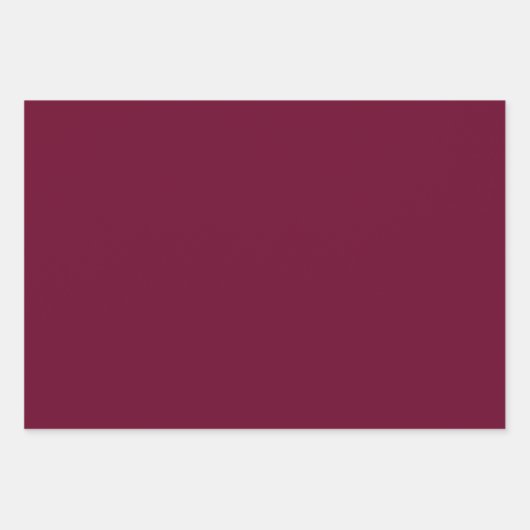 Trendkleur Bourgogne Roze Salie Inpakpapier Vel (Voorkant)