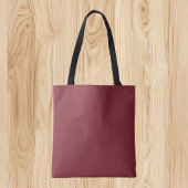 Trendkleur - Crimson Red Canvas tas