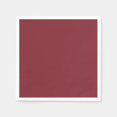 Trendkleur - Crimson Red Paper servetten (Voorkant)