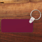 Trendkleur Dark Bourgondische Sleutelhanger (Voorkant)