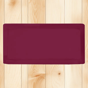 Trendkleur Donker Bourgogne Banner