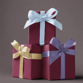 Trendkleur Donker Bourgogne Inpakpapier Vel