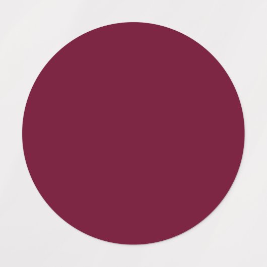 Trendkleur - Donker Bourgogne - Labels (Design 2)