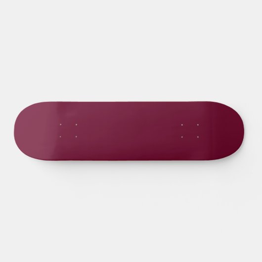 Trendkleur Donker Bourgogne Skateboard (Horizontaal)