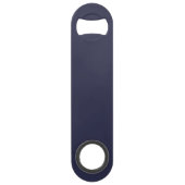 Trendkleur - donker marineblauw speed flesopener speed flessenopener (Voorkant)