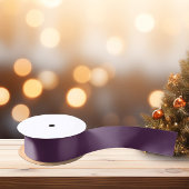 Trendkleur Donker Paars Satijnen Lint