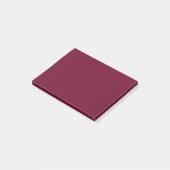 Trendkleur - donkere bordeaux Post-it notities Post-it® Notes (Schuin)