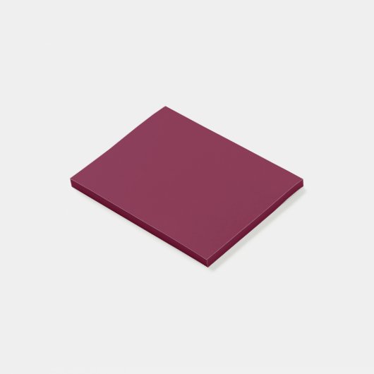 Trendkleur - donkere bordeaux Post-it notities Post-it® Notes (Schuin)