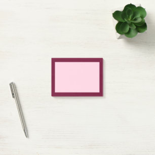 Trendkleur - donkere bordeaux / roze Post-it Notit Post-it® Notes
