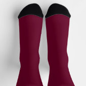 Trendkleur - donkere Bourgogne Sokken (Top)