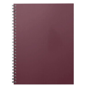 Trendkleur - Donkerrood Notitieboek
