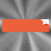 Trendkleur - Flame Red Bumpersticker
