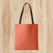 Trendkleur - Flame Red Canvas tas