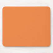 Trendkleur Fresh Tangerine Mousepad Muismat (Voorkant)