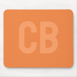 Trendkleur Fresh Tangerine Mousepad Muismat