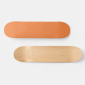 Trendkleur Fris Tangerine Skateboard Deck (Horizontaal)