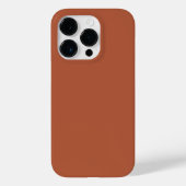 Trendkleur - Gebrand koper Case-Mate iPhone Case (Achterkant)