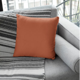 Trendkleur - Gebrand koper Kussen