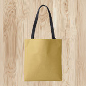 Trendkleur - goudgele Canvas tas