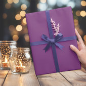 Trendkleur Helder Paars Cadeaupapier