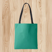 Trendkleur - Jade Green Canvas tas